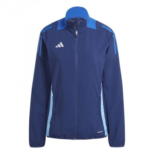 Front - Adidas Womens/Ladies Tiro 24 Training Track Jacket