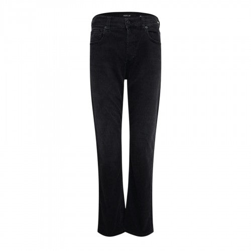 Front - Replay Womens/Ladies Maijke Straight Jeans