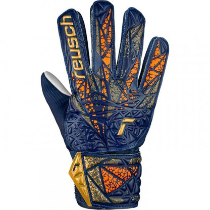 Front - Reusch Unisex Adult Attrakt Starter Goalkeeper Gloves