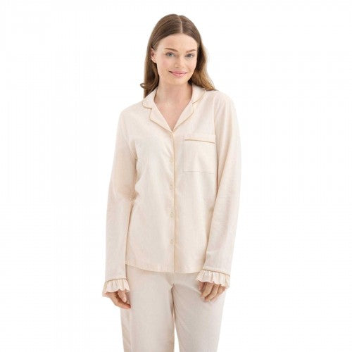 Front - Chelsea Peers Womens/Ladies Cotton Blend Pyjama Set