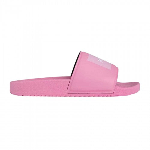 Front - Hugo Womens/Ladies Time In Logo Wide Strap Sliders