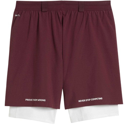 Front - Puma Mens Hyrox 2 in 1 Shorts