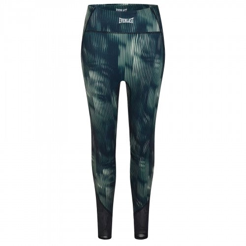 Front - Everlast Womens/Ladies Contour Vertical Stripe Leggings