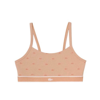 Front - Lacoste Womens/Ladies Stretch Bralette