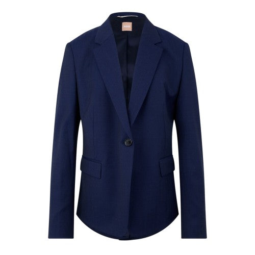 Front - Boss Womens/Ladies Jeniver Regular Blazer