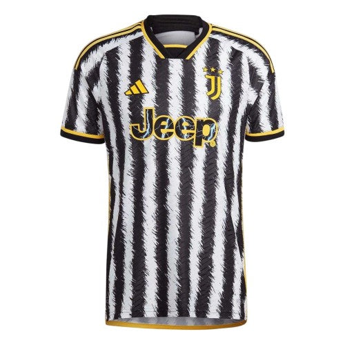 Front - Adidas Unisex Adult 2023/24 Juventus FC Football Shirt