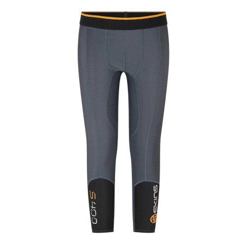 Front - Skins Mens Fitted 3/4 Leggings