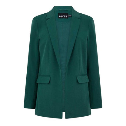 Front - Pieces Womens/Ladies Lapel Collar Regular Blazer