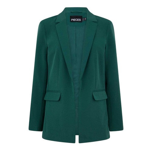 Front - Pieces Womens/Ladies Lapel Collar Regular Blazer
