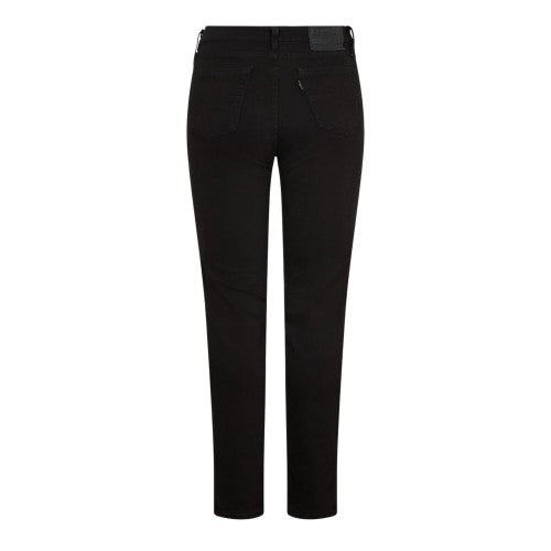 Night Is Black - Back - Levis Mens High Rise Straight Leg Jeans