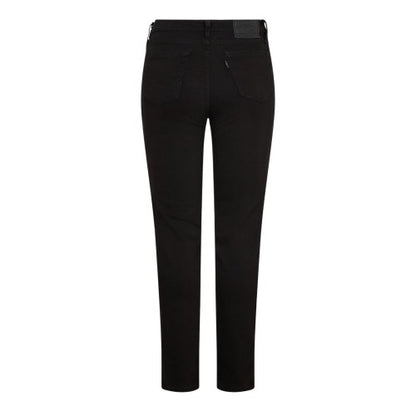 Night Is Black - Back - Levis Mens High Rise Straight Leg Jeans