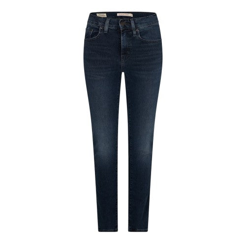 Front - Levis Mens High Rise Straight Leg Jeans