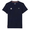 Front - Lacoste Mens Roland-Garros Ultra Dry Tennis T-Shirt
