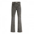 Front - Levis Womens/Ladies 726 Leather Patch High Rise Jeans