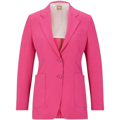 Front - Boss Womens/Ladies Plain Lapel Collar Blazer