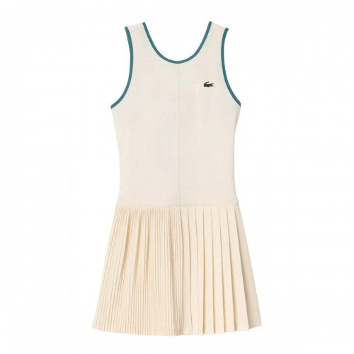 Front - Lacoste Womens/Ladies Ultra Dry Tennis Dress