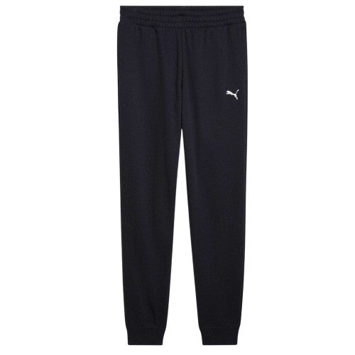 Front - Puma Mens Logo Cuffed Joggers