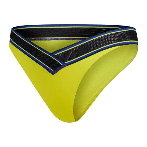 Front - Speedo Womens/Ladies Striped Bikini Bottoms
