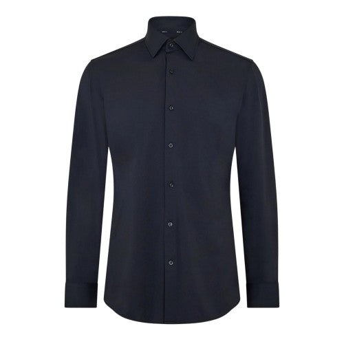 Front - Boss Mens P-Hank Oxford Kent Collar Long-Sleeved Shirt