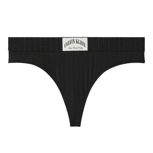 Front - Calvin Klein Womens/Ladies Logo Thong