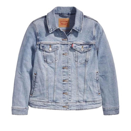 Front - Levis Womens/Ladies Original Plus Trucker Jacket