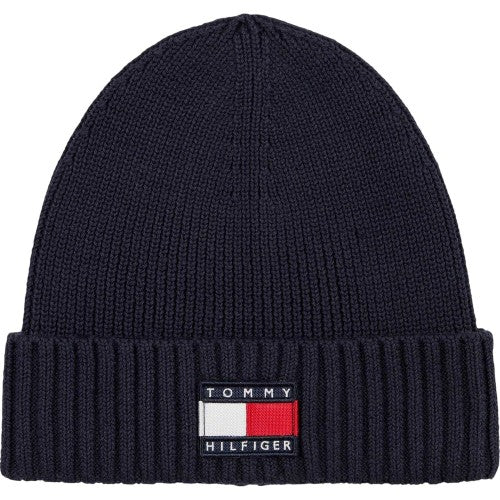 Front - Tommy Hilfiger Heritage Knitted Beanie