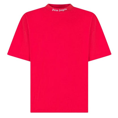 Front - Palm Angels Childrens/Kids Plain Cotton Short-Sleeved T-Shirt