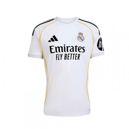 Front - Adidas Unisex Adult 2025/2026 Real Madrid CF Football Shirt