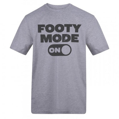 Front - AWD Mens Footy Mode On T-Shirt