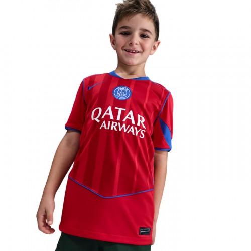 Front - Nike Childrens/Kids Third Paris Saint Germain FC Football Shirt