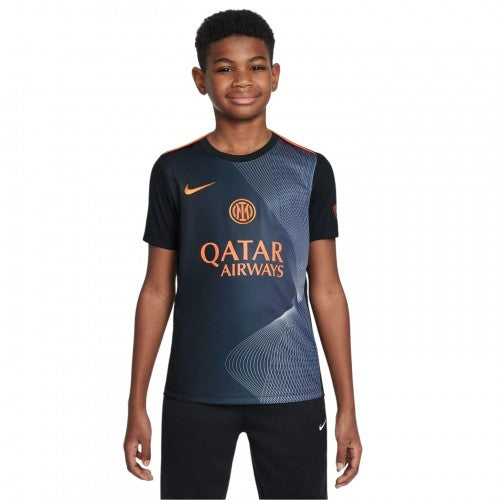 Front - Nike Childrens/Kids 2025/2026 Inter Milan FC Football Shirt