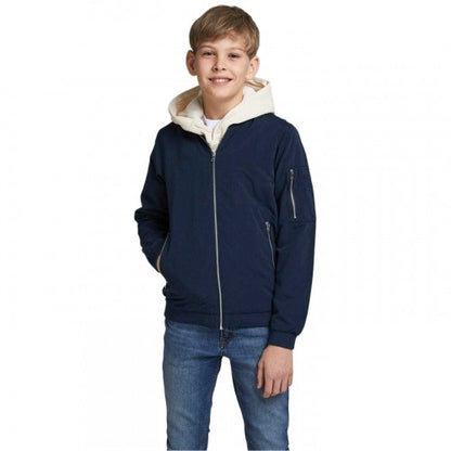 Front - Jack And Jones Boys Rush Bomber Jacket
