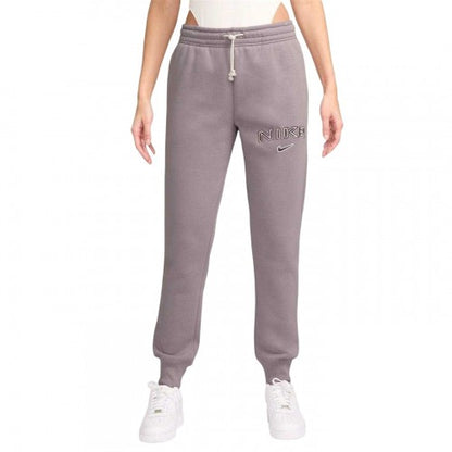 Front - Nike Womens/Ladies Phoenix Mid Rise Athletic Sweatpants