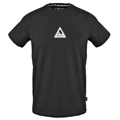 Front - Aquascutum Mens Logo Cotton T-Shirt