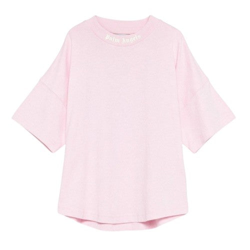 Front - Palm Angels Childrens/Kids Classic Logo Lightweight T-Shirt