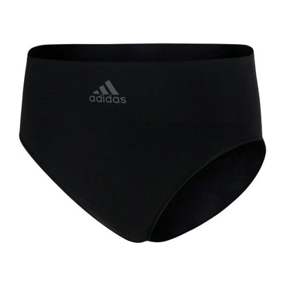 Front - Adidas Womens/Ladies Stretch Seamless High Leg Briefs