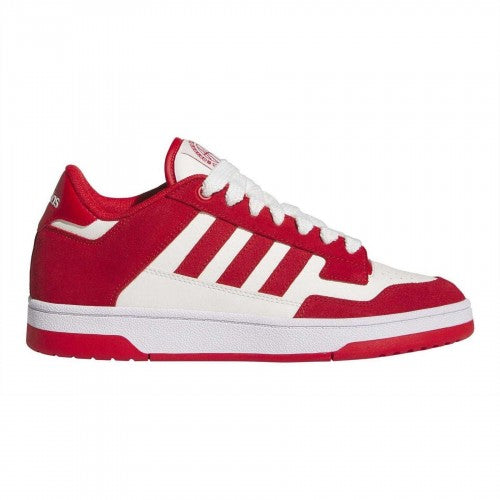 Front - Adidas Mens Rapid Court Leather Trainers