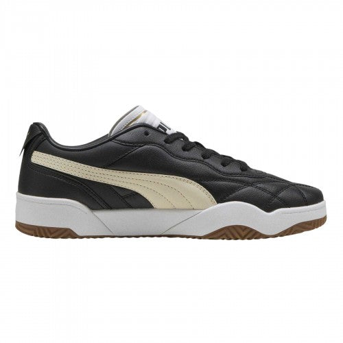 Front - Puma Mens Tifosi Lux Quilted Leather Trainers