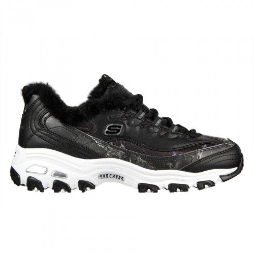 Front - Skechers Childrens/Kids DLites 10 Chunky Flat Trainers