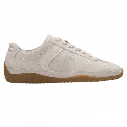 Front - Clarks Womens/Ladies Meridor Suede Trainers