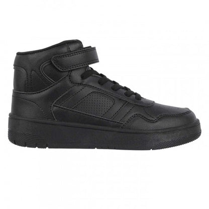 Front - Fabric Childrens/Kids High Top Trainers