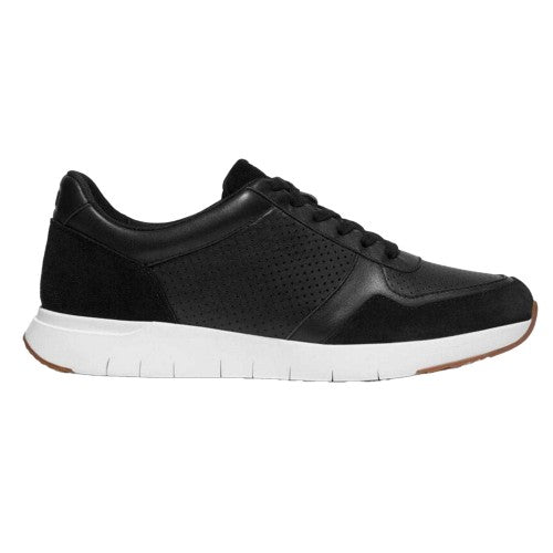 Front - FitFlop Mens Leather Trainers
