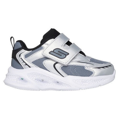 Front - Skechers Toddler Meteor Lights Trainers