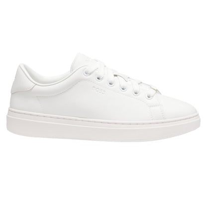 Front - Boss Womens/Ladies Kieran Leather Flatform Trainers