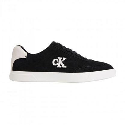 Front - Calvin Klein Mens Suede Low Trainers