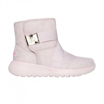 Front - Skechers Childrens/Kids Plush Ankle Boots