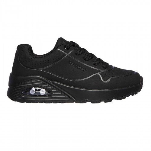 Front - Skechers Childrens/Kids Uno Stand On Air Platform Trainers