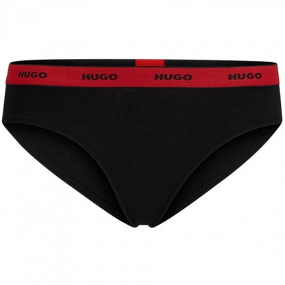 Front - Hugo Womens/Ladies Mid Rise Briefs