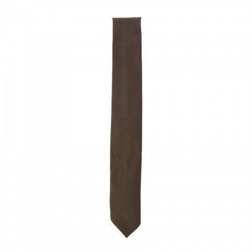 Front - Boss Mens Classic Plain Silk Tie