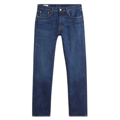 Front - Levis Mens 501 Original Cotton Straight Jeans